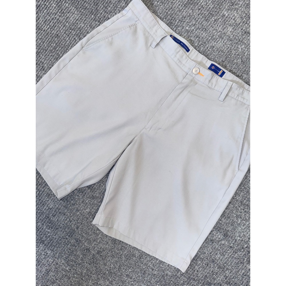 Stitch Golf Stitch's Britches Mens Performance Golf Shorts Light Gray Size 38